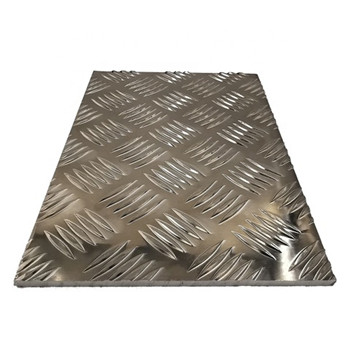 Dekoratívny hliníkový plech Kockovaný tanier z reliéfneho hliníkového plechu 