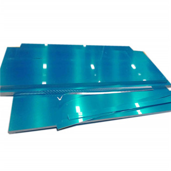 Zrkadlová povrchová úprava z PVC potiahnutá 1 mm 1050 1060 1100 H14 hliníkový plech pre priemyselné použitie 