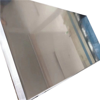 Kúpeľňa z lešteného hliníka so zrkadlom zo skla, so skosenou hranou 